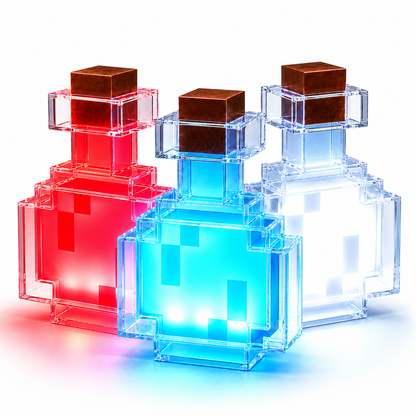 Poción Minecraft 7 Colores